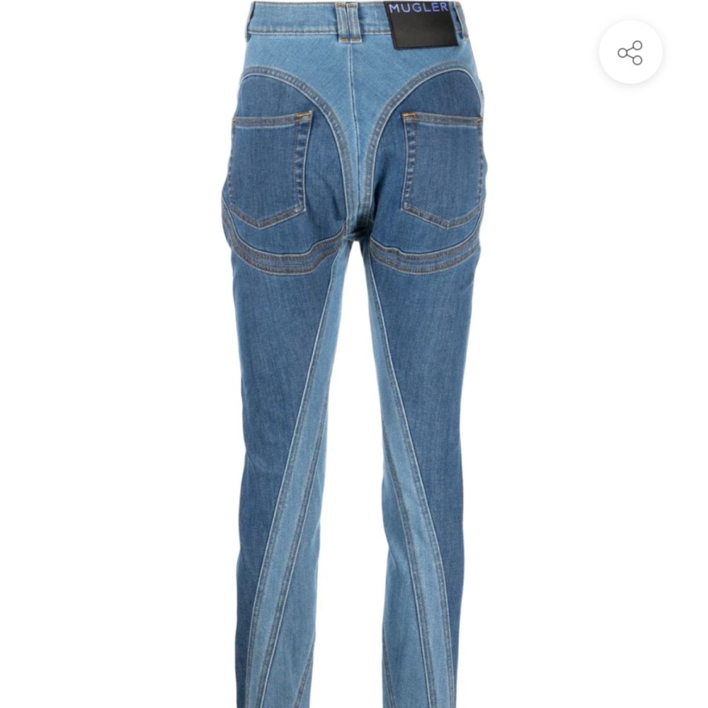 Brand new with tags Mugler spiral jeans